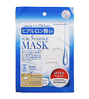 Japan Gals Pure5 Essence Hyaluronic Acid Mask - Маска с гиалуроновой кислотой 30 мл